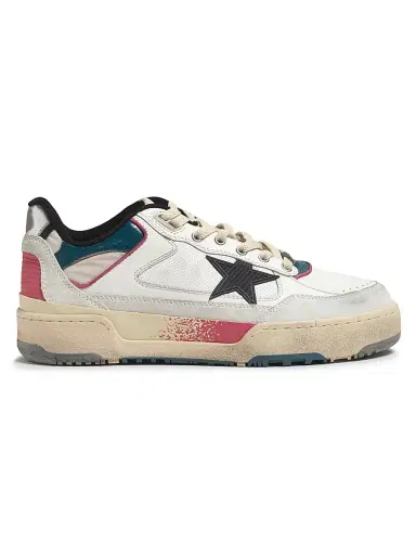 Golden Goose Men's Forty2 Leather Low-Top Sneakers | Thumbnail 1 Golden Goose Men's Forty2 Leather Low-Top Sneakers | Thumbnail 1