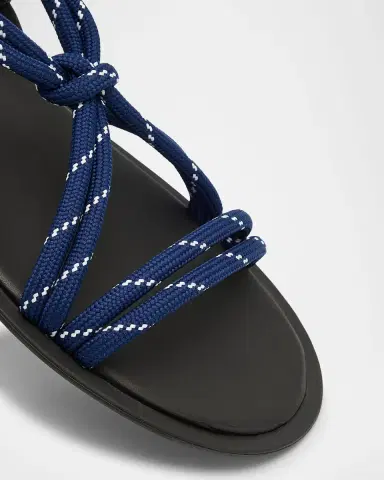 Miu Miu Nastro Cross Rope Grip-Strap Sandals | Thumbnail 5 Miu Miu Nastro Cross Rope Grip-Strap Sandals | Thumbnail 5