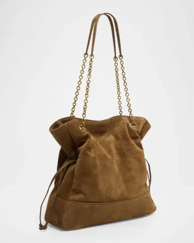 Saint Laurent Jamie 4.3 Medium Drawstring Suede Shoulder Bag | Thumbnail 3 Saint Laurent Jamie 4.3 Medium Drawstring Suede Shoulder Bag | Thumbnail 3