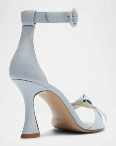 Alexandre Birman Clarita Knot Ankle-Strap Leather Sandals | Thumbnail 3 Alexandre Birman Clarita Knot Ankle-Strap Leather Sandals | Thumbnail 3