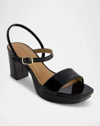 Bernardo Canto Patent Leather Platform Sandals | Thumbnail 2 Bernardo Canto Patent Leather Platform Sandals | Thumbnail 2