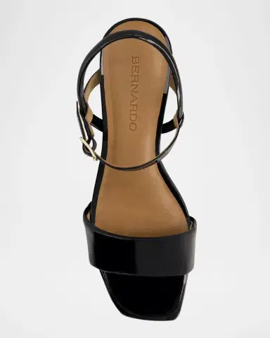 Bernardo Canto Patent Leather Platform Sandals | Thumbnail 3 Bernardo Canto Patent Leather Platform Sandals | Thumbnail 3