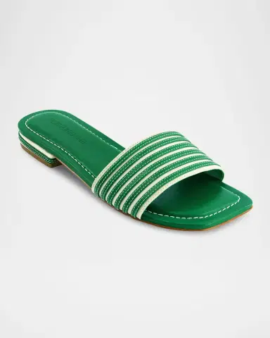 Bernardo 1946 Myko Bicolor Flat Slide Sandals | Thumbnail 2 Bernardo 1946 Myko Bicolor Flat Slide Sandals | Thumbnail 2