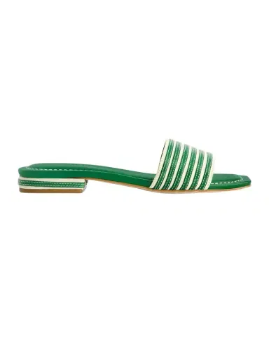 Bernardo 1946 Myko Bicolor Flat Slide Sandals | Thumbnail 1 Bernardo 1946 Myko Bicolor Flat Slide Sandals | Thumbnail 1