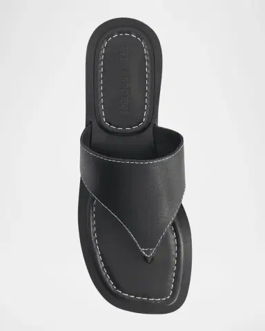 Bernardo 1946 Agora Leather Flat Thong Sandals | Thumbnail 3 Bernardo 1946 Agora Leather Flat Thong Sandals | Thumbnail 3
