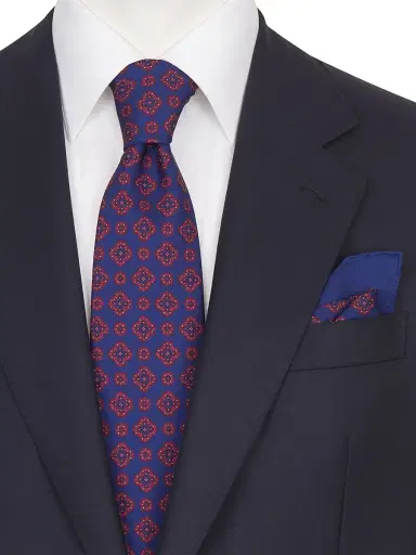 Stefano Ricci Men's Luxury Printed Silk Tie Set | Thumbnail 2 Stefano Ricci Men's Luxury Printed Silk Tie Set | Thumbnail 2