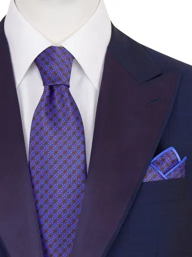Stefano Ricci Men's Luxury Printed Silk Tie Set | Thumbnail 2 Stefano Ricci Men's Luxury Printed Silk Tie Set | Thumbnail 2