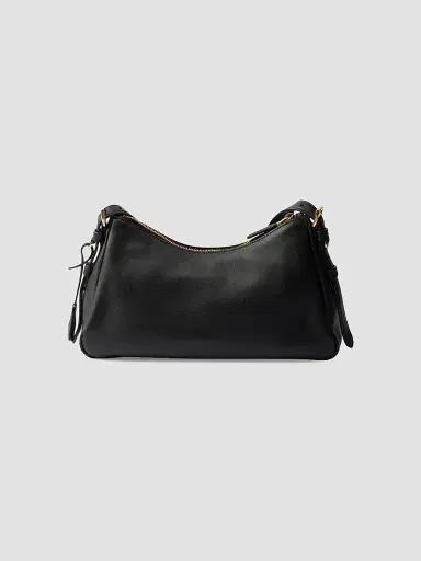 Prada Women's Aimee Medium Leather Shoulder Bag - Black | Thumbnail 5 Prada Women's Aimee Medium Leather Shoulder Bag - Black | Thumbnail 5