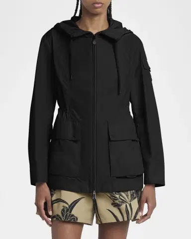 Moncler Leandro Short Hooded Parka | Thumbnail 4 Moncler Leandro Short Hooded Parka | Thumbnail 4