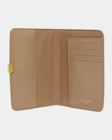 Saint Laurent YSL Passport Holder in Calfskin | Thumbnail 3 Saint Laurent YSL Passport Holder in Calfskin | Thumbnail 3