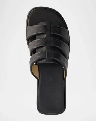 Bernardo Tamer Caged Leather Slide Sandals | Thumbnail 3 Bernardo Tamer Caged Leather Slide Sandals | Thumbnail 3