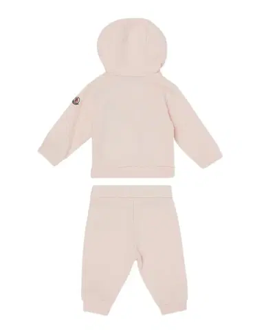 Moncler Girl's Two-Piece Logo-Embroidered Set, Size 3M-3 | Thumbnail 1 Moncler Girl's Two-Piece Logo-Embroidered Set, Size 3M-3 | Thumbnail 1