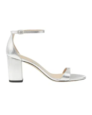 Stuart Weitzman Nudist II Leather Ankle-Strap Sandals | Thumbnail 1 Stuart Weitzman Nudist II Leather Ankle-Strap Sandals | Thumbnail 1