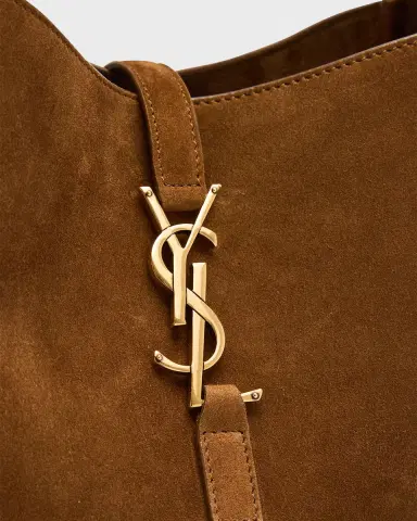 Saint Laurent Le 5 A 7 Small YSL Suede Shoulder Bag | Thumbnail 6 Saint Laurent Le 5 A 7 Small YSL Suede Shoulder Bag | Thumbnail 6