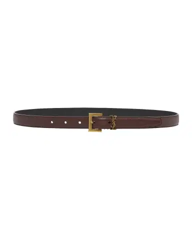 Saint Laurent YSL Monogram Leather Belt | Thumbnail 3 Saint Laurent YSL Monogram Leather Belt | Thumbnail 3
