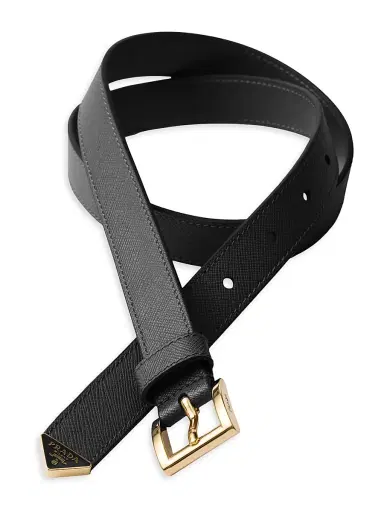 Prada Women's Saffiano Leather Belt | Thumbnail 2 Prada Women's Saffiano Leather Belt | Thumbnail 2
