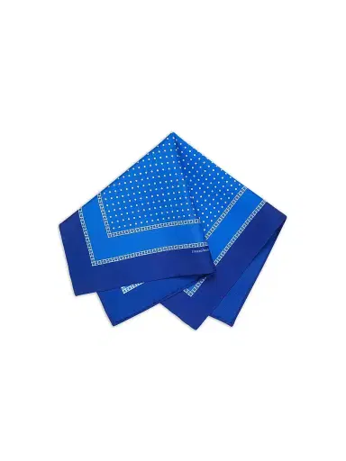 Stefano Ricci Men's Luxury Silk Tie Set - Blue White | Thumbnail 3 Stefano Ricci Men's Luxury Silk Tie Set - Blue White | Thumbnail 3