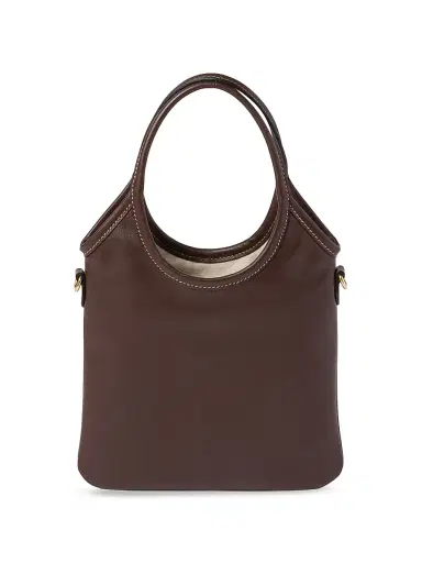 Miu Miu Women's Ivy Leather Top Handle Bag - Brown | Thumbnail 5 Miu Miu Women's Ivy Leather Top Handle Bag - Brown | Thumbnail 5