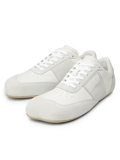 MM6 MAISON MARGIELA Men's Leather & Suede Sneakers - White | Thumbnail 2 MM6 MAISON MARGIELA Men's Leather & Suede Sneakers - White | Thumbnail 2