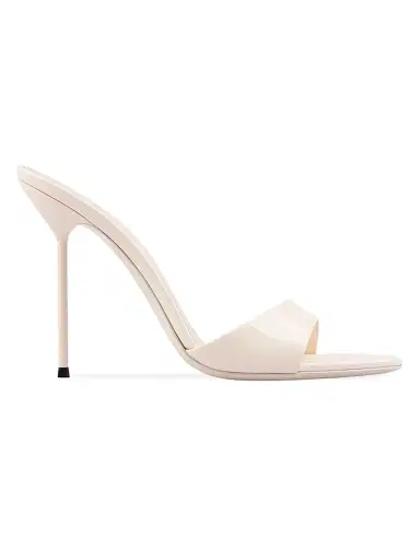 Paris Texas Women's Lidia 100MM Leather Mules - Avorio - Size 9.5 | Thumbnail 1 Paris Texas Women's Lidia 100MM Leather Mules - Avorio - Size 9.5 | Thumbnail 1