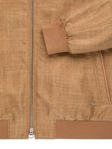 Stefano Ricci Men's Wool and Silk Blend Blouson Jacket | Thumbnail 7 Stefano Ricci Men's Wool and Silk Blend Blouson Jacket | Thumbnail 7