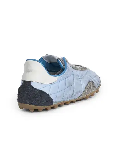 Maison Margiela Men's Sprinters Low Top Sneakers - Blue Shades White Grey | Thumbnail 3 Maison Margiela Men's Sprinters Low Top Sneakers - Blue Shades White Grey | Thumbnail 3