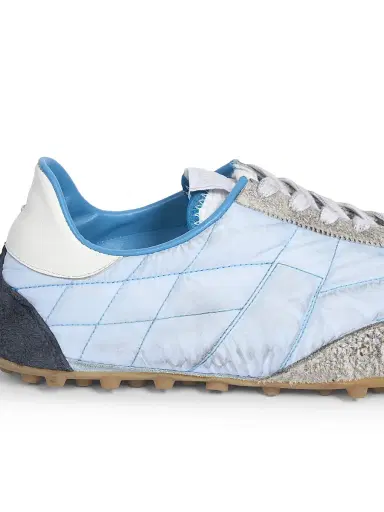Maison Margiela Men's Sprinters Low Top Sneakers - Blue Shades White Grey | Thumbnail 5 Maison Margiela Men's Sprinters Low Top Sneakers - Blue Shades White Grey | Thumbnail 5