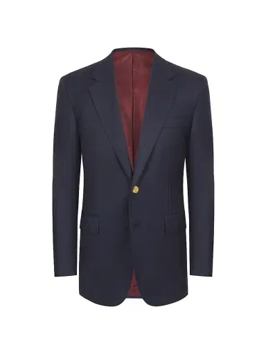 Stefano Ricci Men's Woven Jacket with 2 Buttons - Blue - Size 40 | Thumbnail 1 Stefano Ricci Men's Woven Jacket with 2 Buttons - Blue - Size 40 | Thumbnail 1