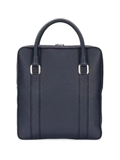 Stefano Ricci Men's Calfskin Leather Messenger Bag - Dark Blue | Thumbnail 2 Stefano Ricci Men's Calfskin Leather Messenger Bag - Dark Blue | Thumbnail 2
