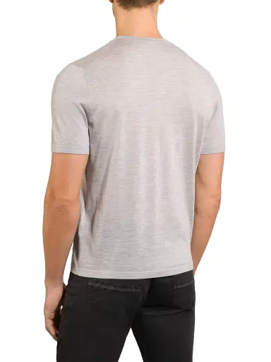Stefano Ricci Men's Crewneck Sweater - Beige | Thumbnail 3 Stefano Ricci Men's Crewneck Sweater - Beige | Thumbnail 3