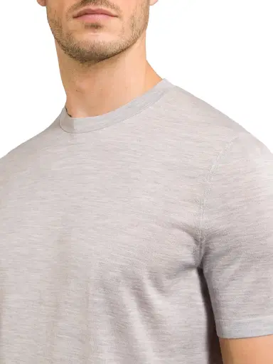 Stefano Ricci Men's Crewneck Sweater - Beige | Thumbnail 4 Stefano Ricci Men's Crewneck Sweater - Beige | Thumbnail 4