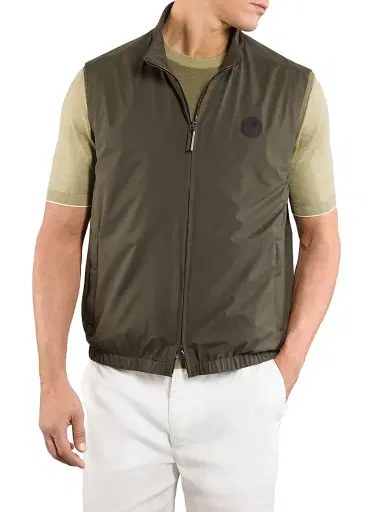 Stefano Ricci Men's Italian Refined Luxurious Sport Vest - Dark Green | Thumbnail 2 Stefano Ricci Men's Italian Refined Luxurious Sport Vest - Dark Green | Thumbnail 2