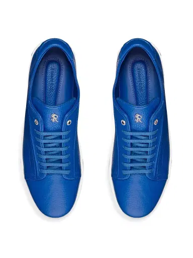 Stefano Ricci Men's Calfskin Sneakers - Santorini - Size 8.5 | Thumbnail 4 Stefano Ricci Men's Calfskin Sneakers - Santorini - Size 8.5 | Thumbnail 4