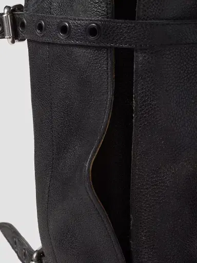 Miu Miu Women's Leather Boots - Black | Thumbnail 4 Miu Miu Women's Leather Boots - Black | Thumbnail 4