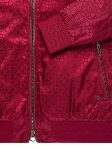 Stefano Ricci Men's Jacquard and Lambskin Leather Blouson Jacket - Ruby Red | Thumbnail 6 Stefano Ricci Men's Jacquard and Lambskin Leather Blouson Jacket - Ruby Red | Thumbnail 6