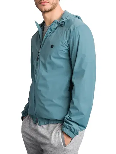 Stefano Ricci Men's Luxury Running Blouson Jacket - Mint Turquoise | Thumbnail 2 Stefano Ricci Men's Luxury Running Blouson Jacket - Mint Turquoise | Thumbnail 2