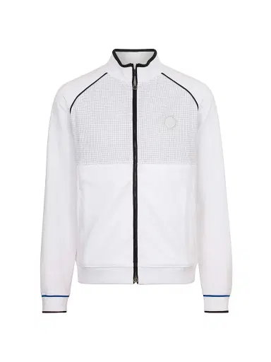 Stefano Ricci Men's Full Zip Up Jacket - White | Thumbnail 1 Stefano Ricci Men's Full Zip Up Jacket - White | Thumbnail 1