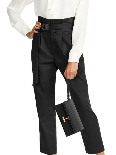 TOM FORD Women's Tara Leather Wristlet - Black | Thumbnail 2 TOM FORD Women's Tara Leather Wristlet - Black | Thumbnail 2