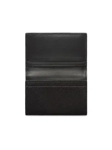 Prada Women's Saffiano Leather Card Holder | Thumbnail 2 Prada Women's Saffiano Leather Card Holder | Thumbnail 2