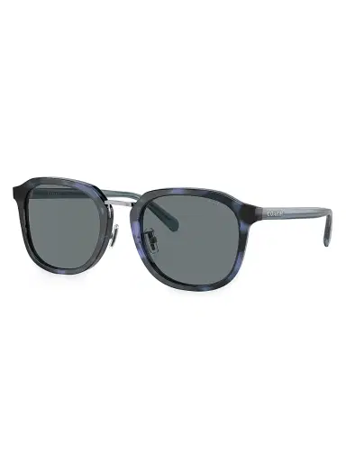 Coach Men's 54MM Round Sunglasses | Thumbnail 2 Coach Men's 54MM Round Sunglasses | Thumbnail 2
