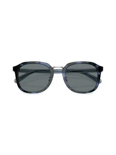 Coach Men's 54MM Round Sunglasses | Thumbnail 6 Coach Men's 54MM Round Sunglasses | Thumbnail 6