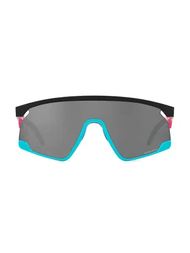 Oakley Men's BXTR Prism Rectangular Shield Sunglasses - Black Blue Pink Grey | Thumbnail 1 Oakley Men's BXTR Prism Rectangular Shield Sunglasses - Black Blue Pink Grey | Thumbnail 1