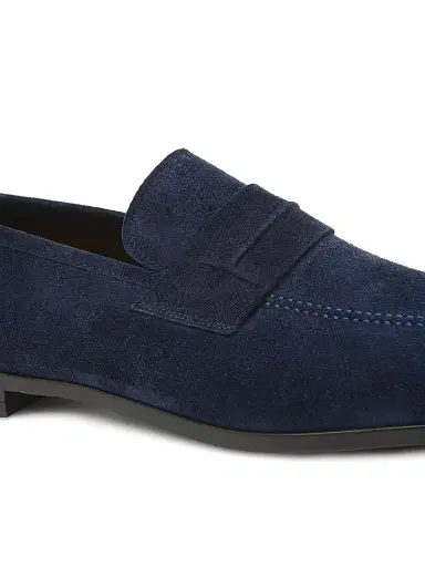 Tom Ford Men's Sean Suede Loafers - Midnight | Thumbnail 5 Tom Ford Men's Sean Suede Loafers - Midnight | Thumbnail 5