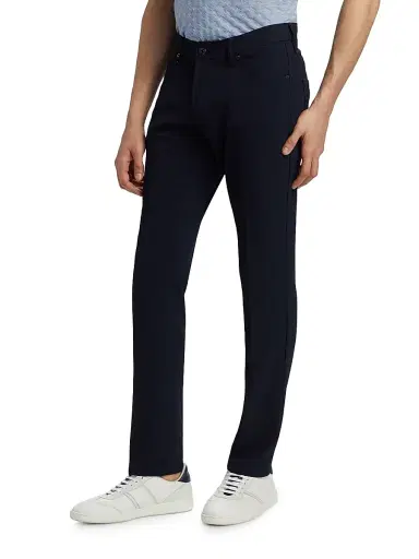 Emporio Armani Men's Techno Corduroy Pants - Navy - Size 40 | Thumbnail 4 Emporio Armani Men's Techno Corduroy Pants - Navy - Size 40 | Thumbnail 4