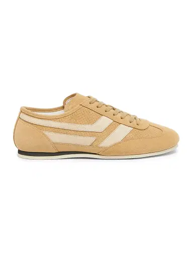 TOM FORD Men's Brook Perforated Suede Low-Top Sneakers - Camel | Thumbnail 1 TOM FORD Men's Brook Perforated Suede Low-Top Sneakers - Camel | Thumbnail 1