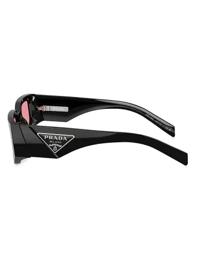 Prada Men's 54MM Rectangular Sunglasses | Thumbnail 3 Prada Men's 54MM Rectangular Sunglasses | Thumbnail 3