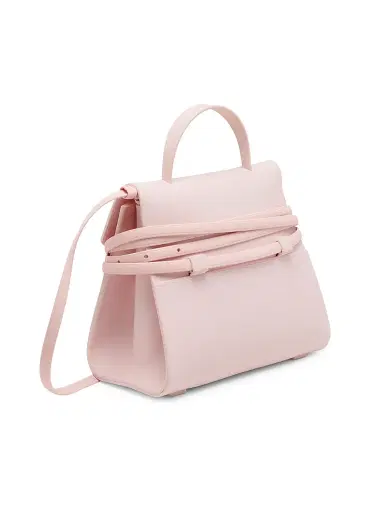 Moschino Women's Tie Me Top Handle Bag - Pink | Thumbnail 6 Moschino Women's Tie Me Top Handle Bag - Pink | Thumbnail 6