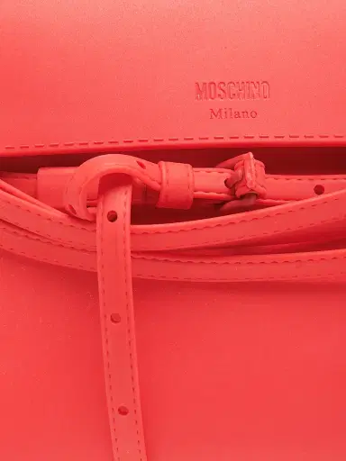 Moschino Women's Tie Me Top Handle Bag - Red | Thumbnail 5 Moschino Women's Tie Me Top Handle Bag - Red | Thumbnail 5