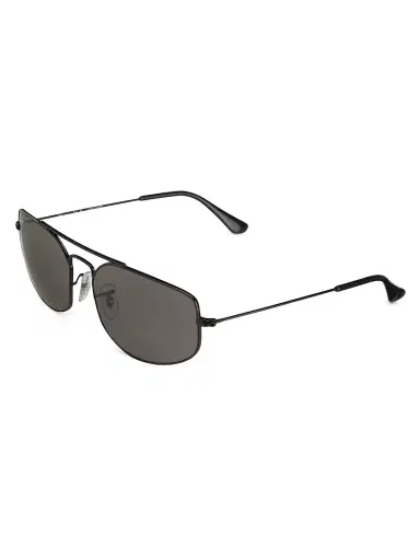 Ray-Ban Men's RB3845 60MM Aviator Sunglasses - Dark Grey Black | Thumbnail 1 Ray-Ban Men's RB3845 60MM Aviator Sunglasses - Dark Grey Black | Thumbnail 1