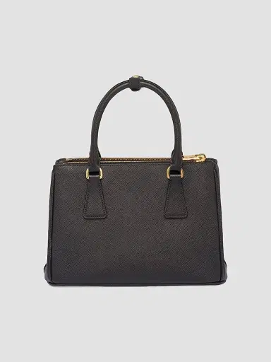 Prada Women's Galleria Saffiano Leather Top Handle Bag - Black | Thumbnail 4 Prada Women's Galleria Saffiano Leather Top Handle Bag - Black | Thumbnail 4